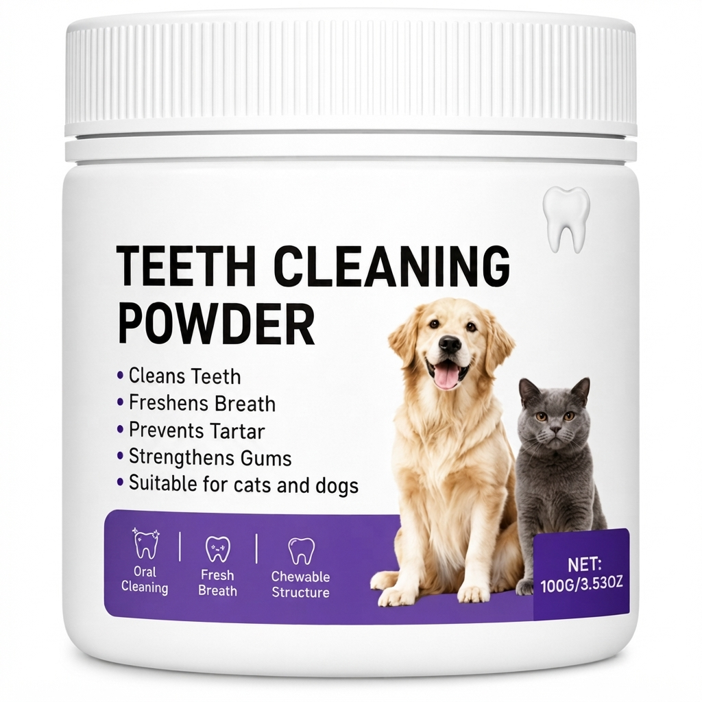 Sploofle Daily Dental Powder for Dogs & Cats